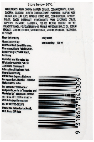 Cetaphil Baby Moisturising Bath & Wash 230Ml